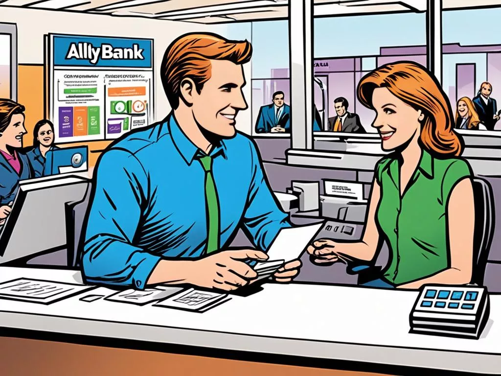 Ally Bank Customer Service Interface