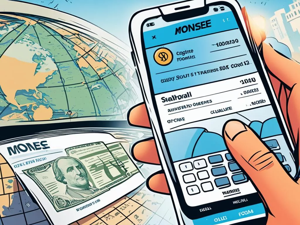 Monese Mobile Money Account Interface