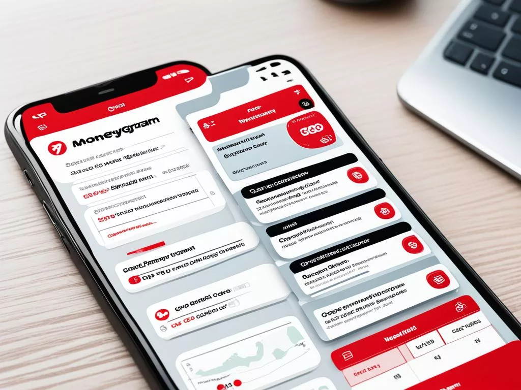 MoneyGram Mobile App Interface