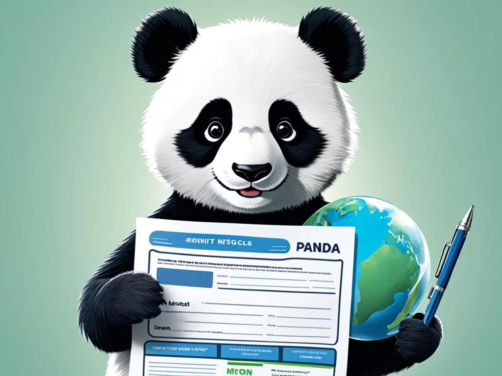 Panda Remit registration process