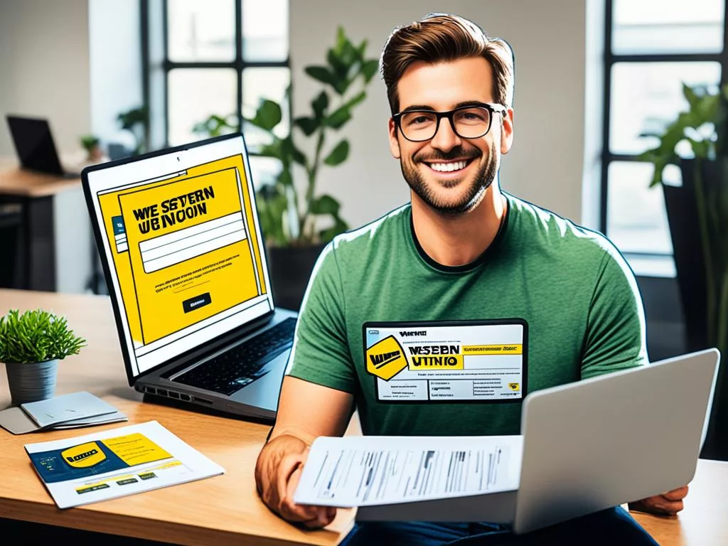 Western Union Online Account Setup