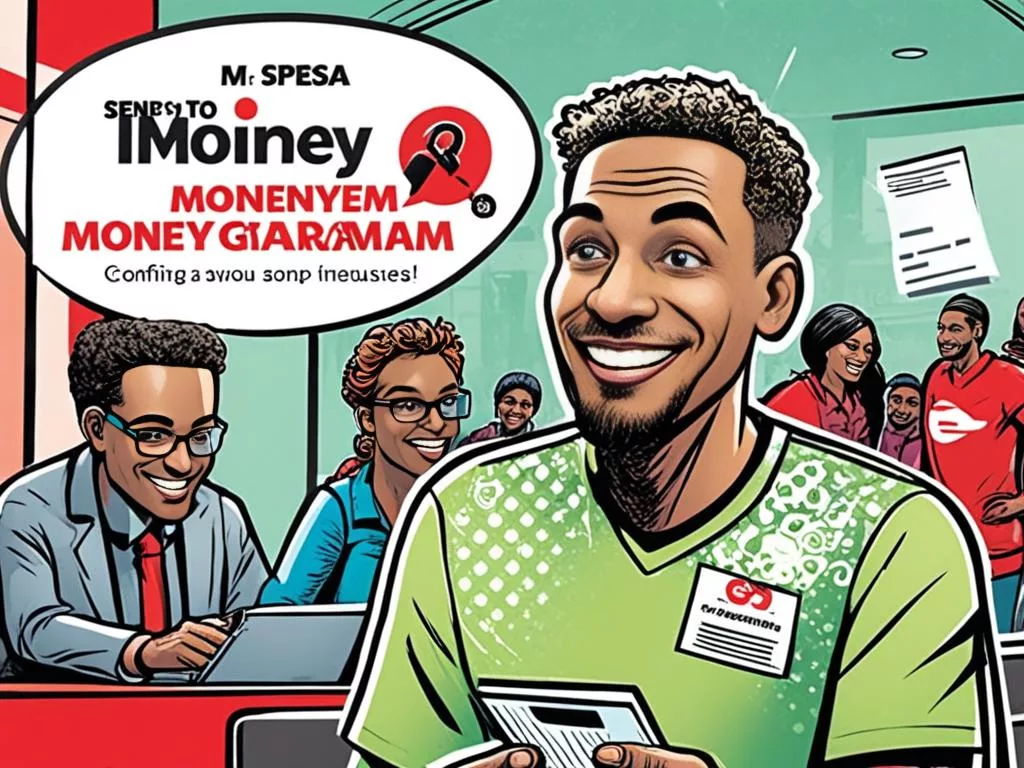 MoneyGram to M-Pesa transaction steps