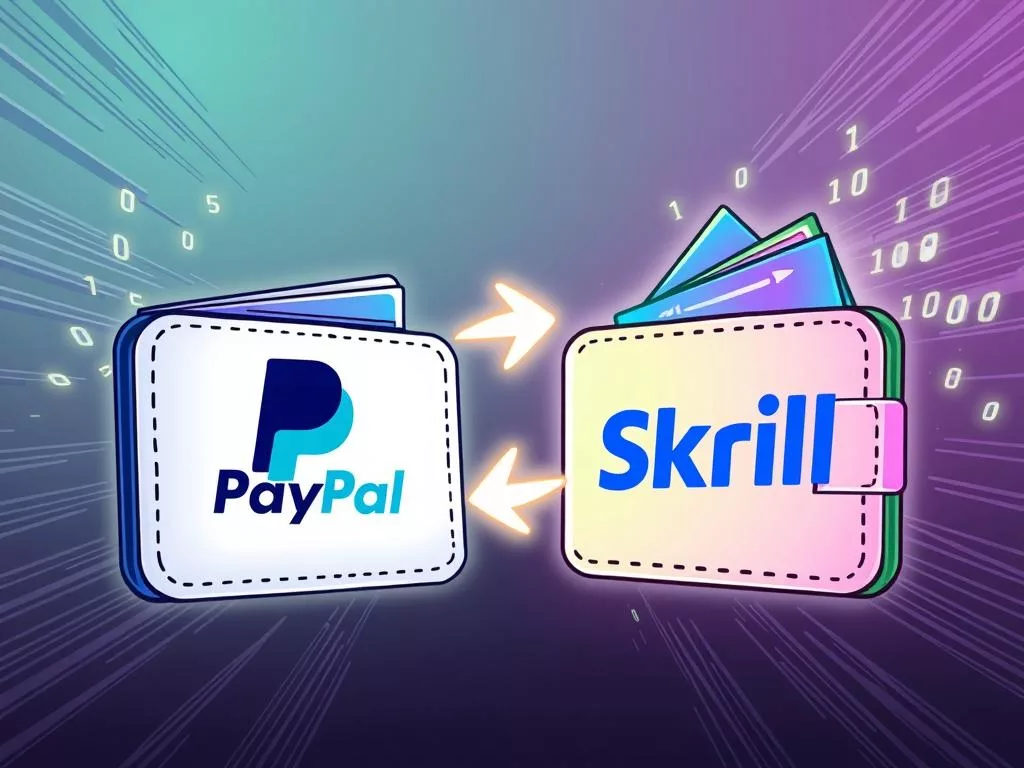 Guide to send money from paypal to skrill