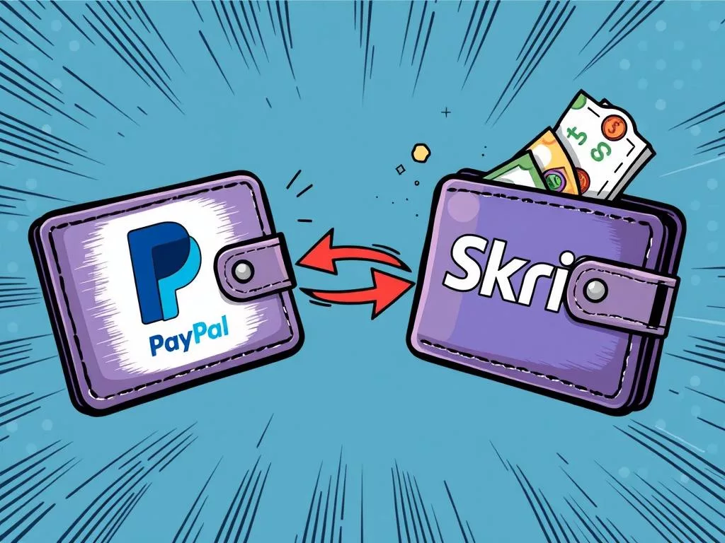 PayPal to Skrill transfer cost