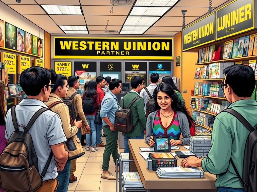 Western Union partner stores