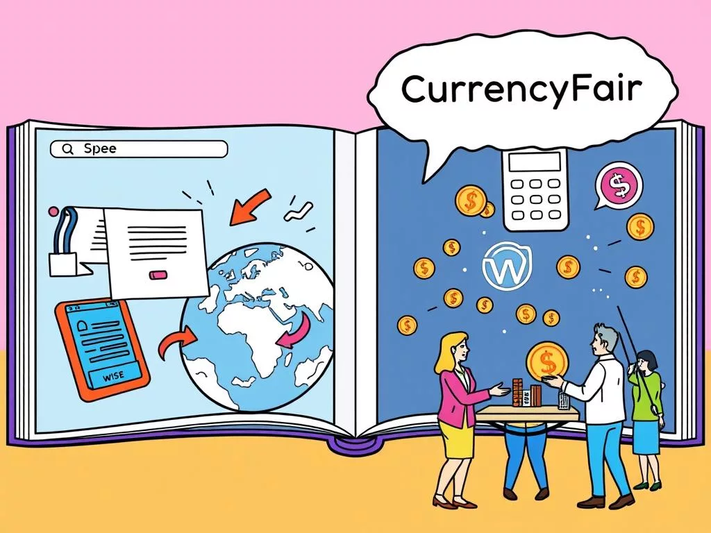 Wise and CurrencyFair features