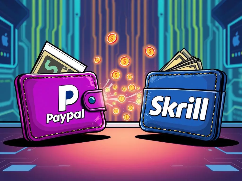 transferring money from PayPal to Skrill