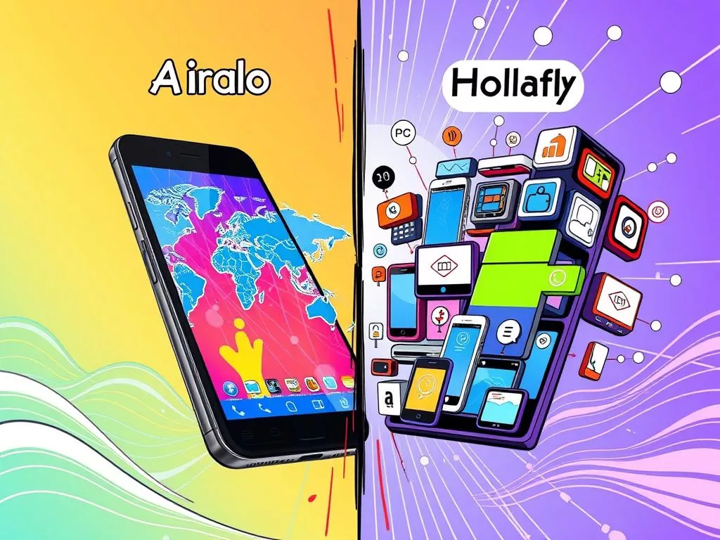 Guide to airalo vs holafly