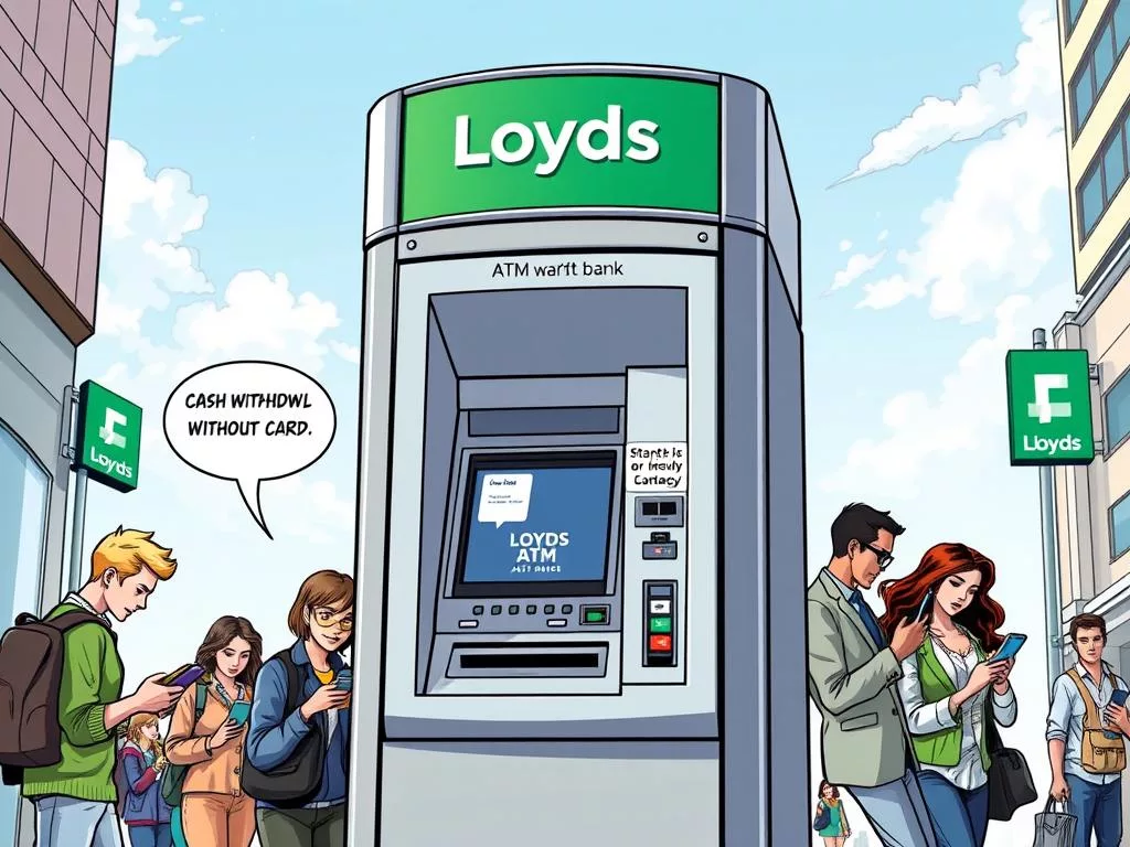 Guide to how to withdraw money from lloyds without card