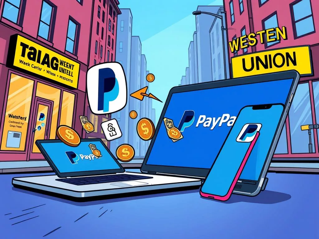 Guide to send money from paypal to western union