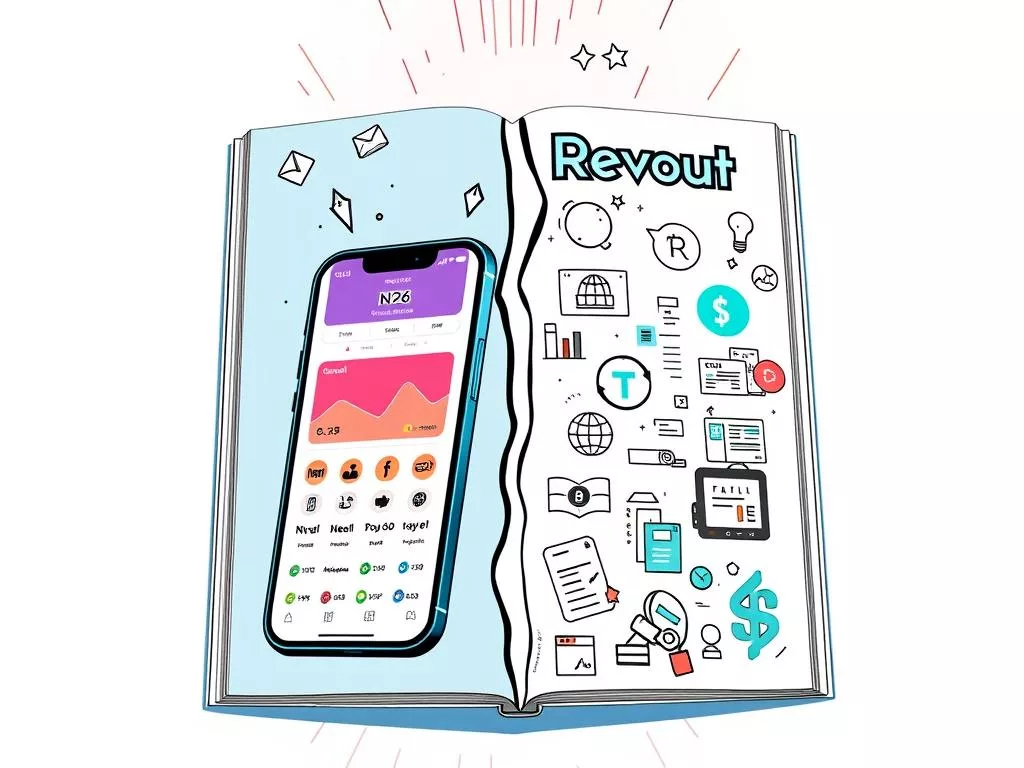 N26 overview and Revolut overview