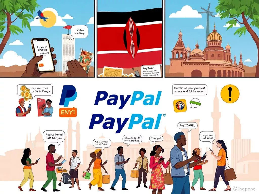 PayPal features in Kenya