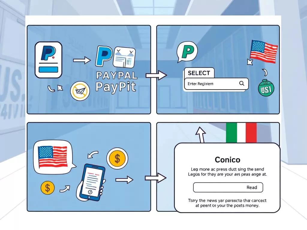 PayPal transfer steps