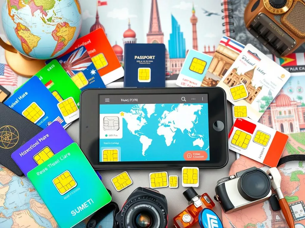 SIM card selection for international travel