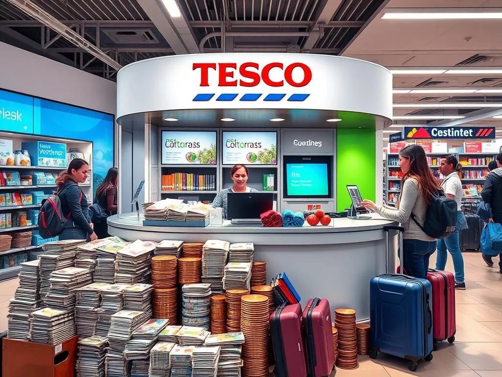 Tesco travel money services