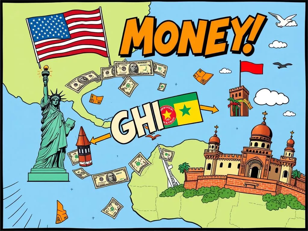 US to Ghana money transfer guide