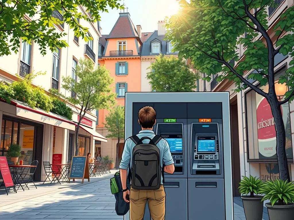 Using ATMs in France