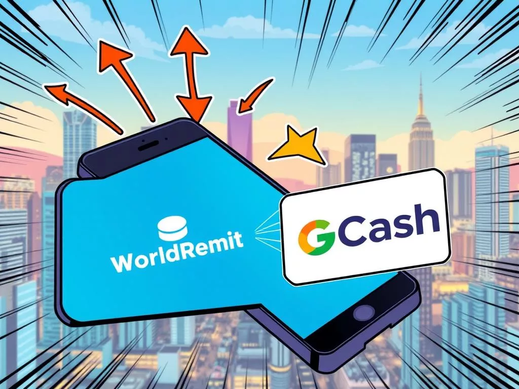 WorldRemit to GCash transfer