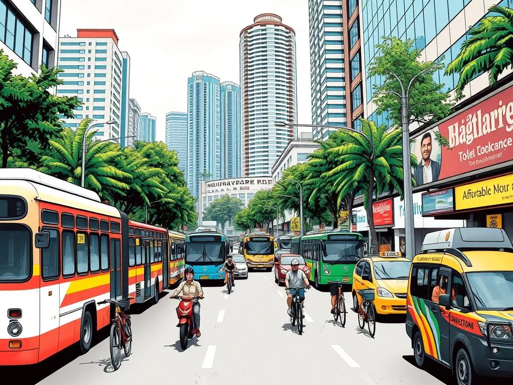 affordable transport Singapore