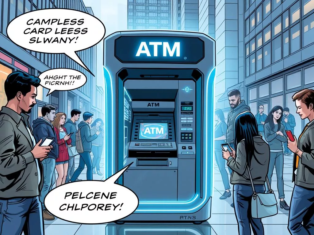 cardless ATM technology