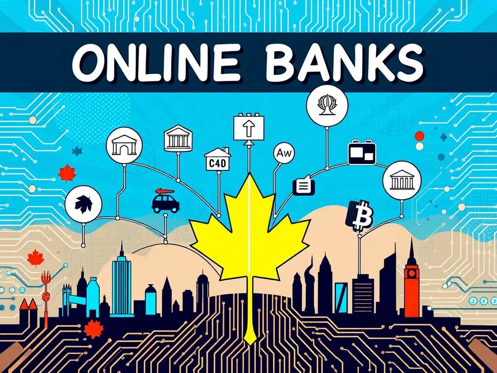 comparison of online banks in Canada