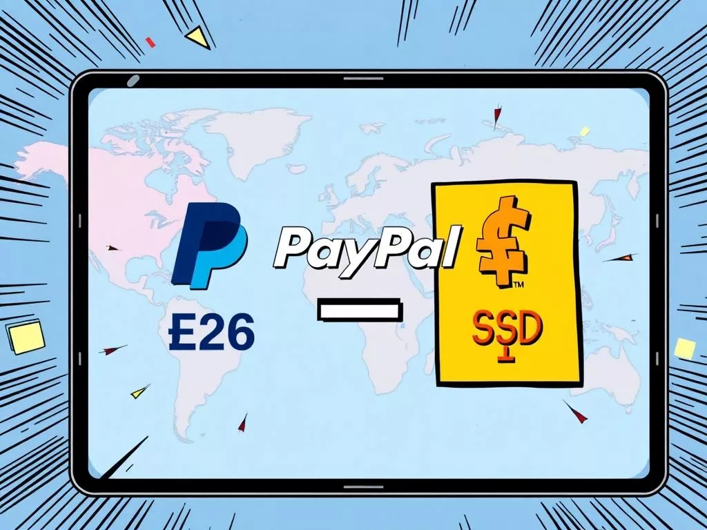 how to use PayPal for currency conversion