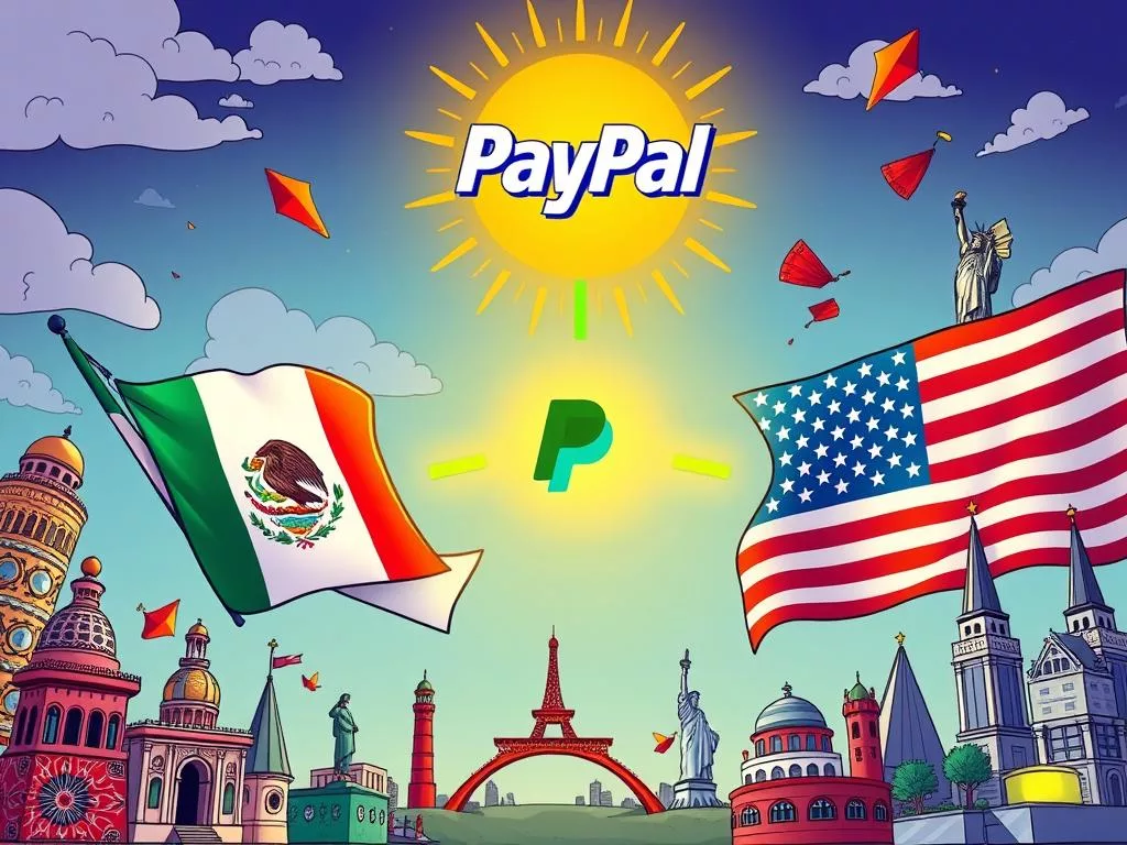 paypal money transfer Mexico-US