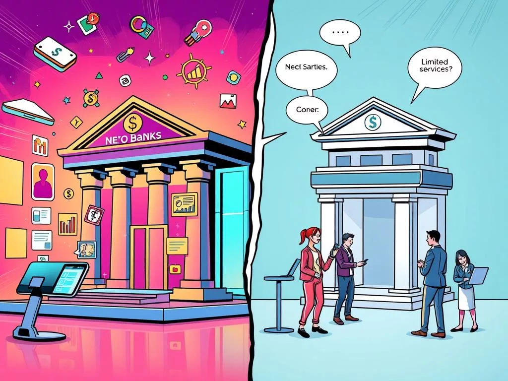 pros and cons of digital banks