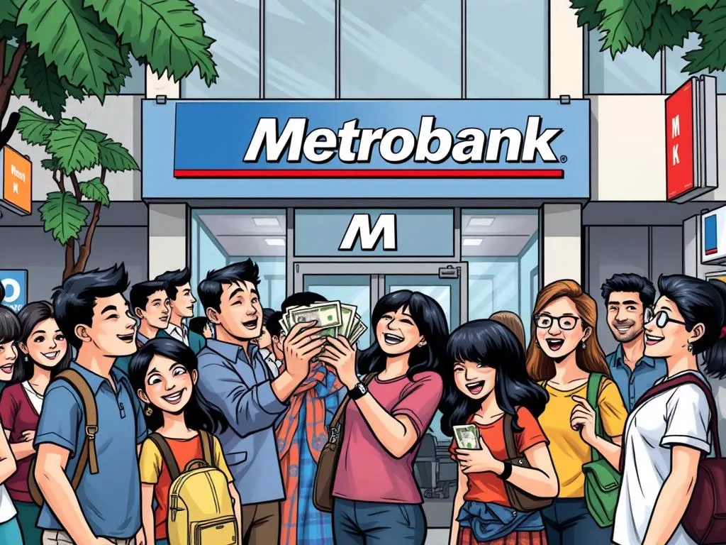 receiving Metrobank remittance