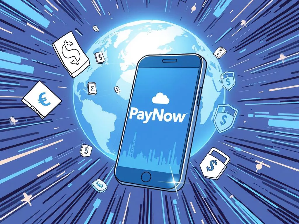 secure money transfer with PayNow