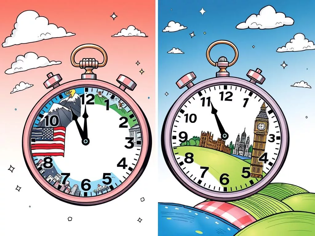 time zone differences