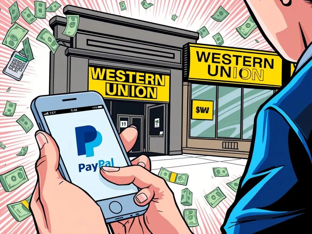 transfer funds PayPal to Western Union