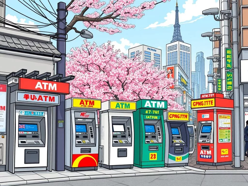 types of ATMs in Japan