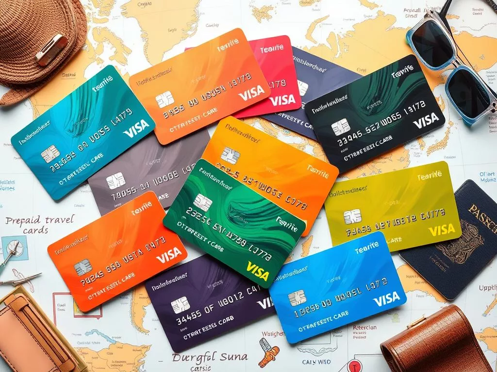 types of prepaid travel cards