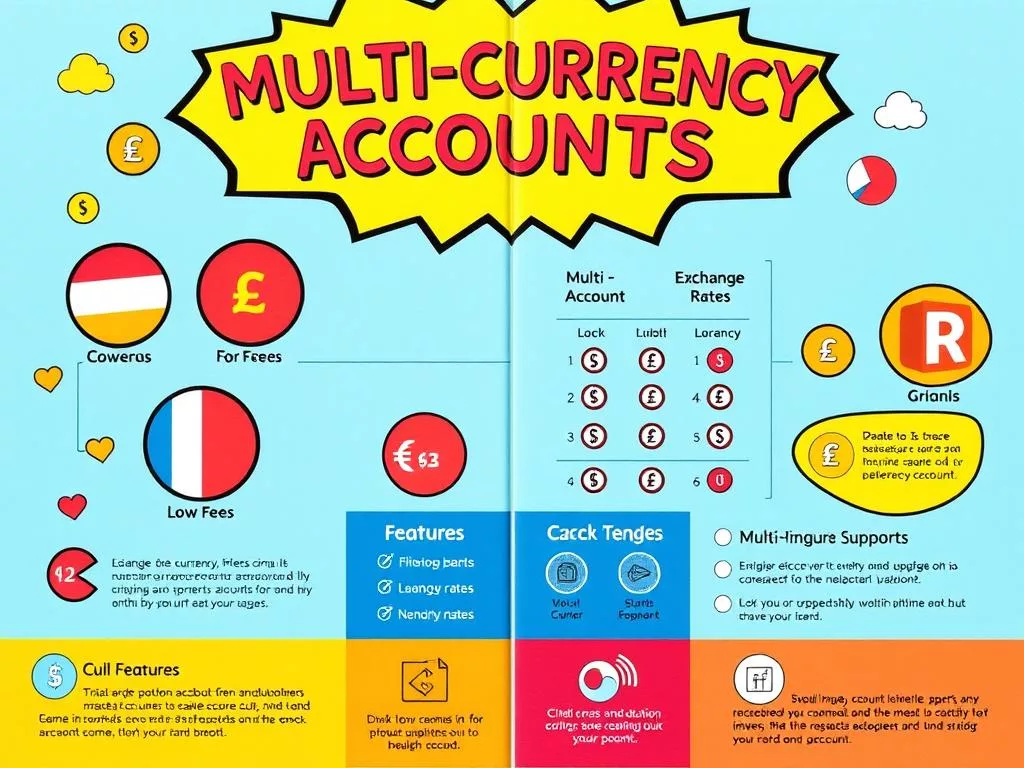 Multi-currency account features comparison