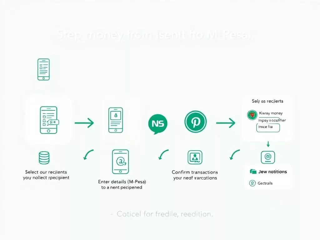 step-by-step guide to send money to M-Pesa